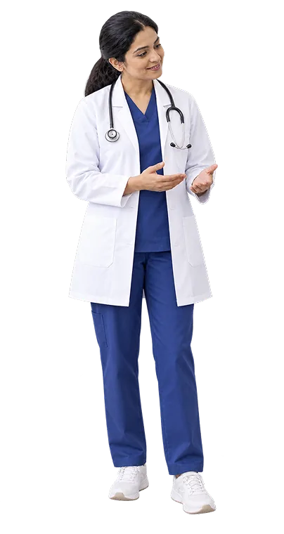 Doctor discussing informed consent
